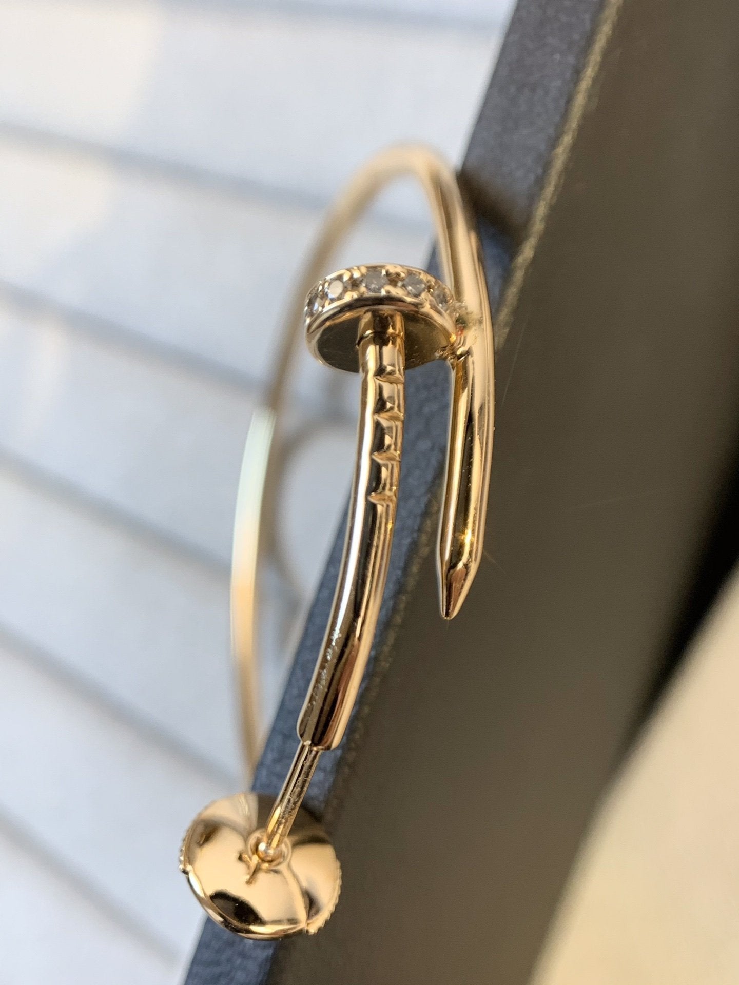 Mysitc JUSTE EARRINGS GOLD DIAMONDS 1.8MM