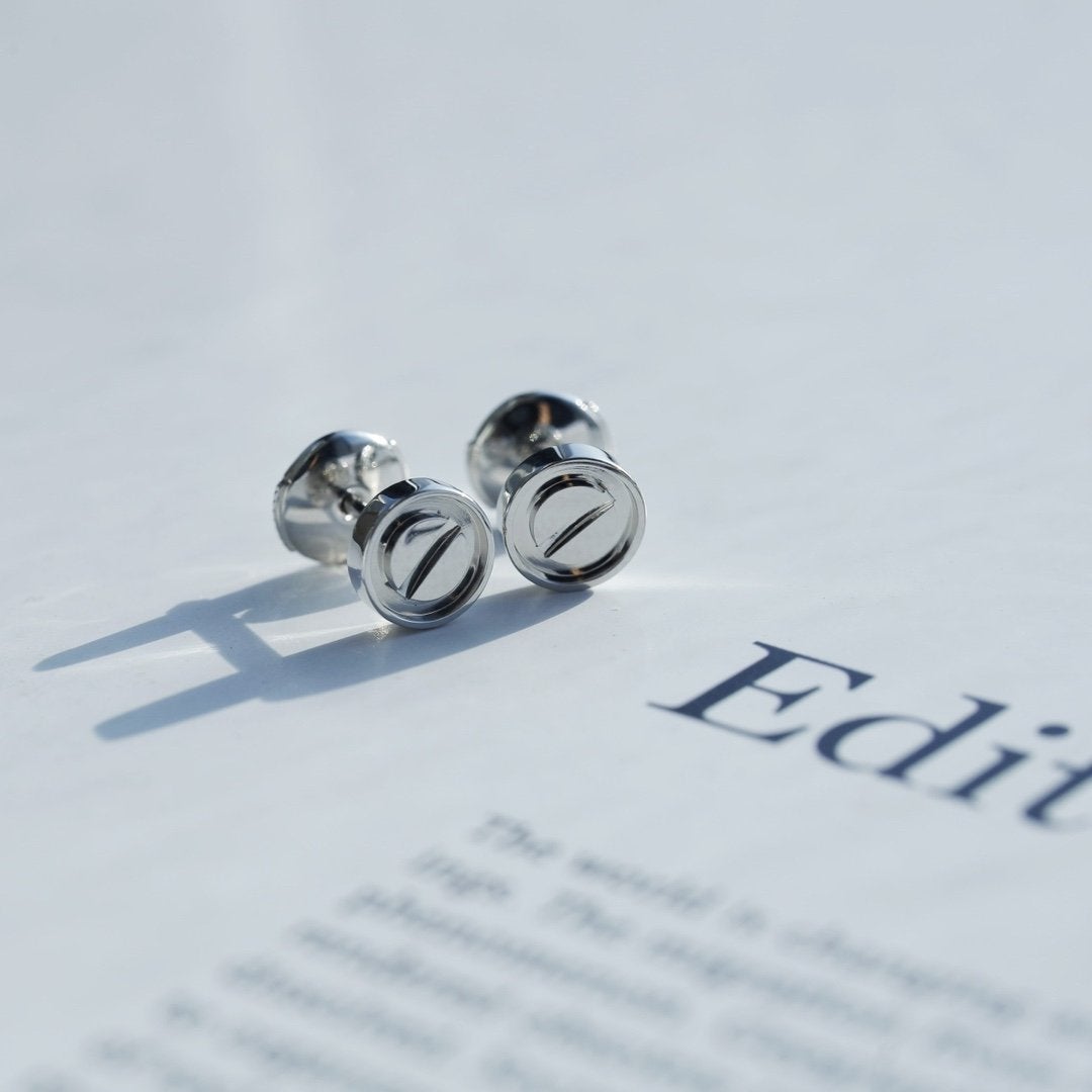 Mysitc LOVE EARRINGS SILVER 10MM