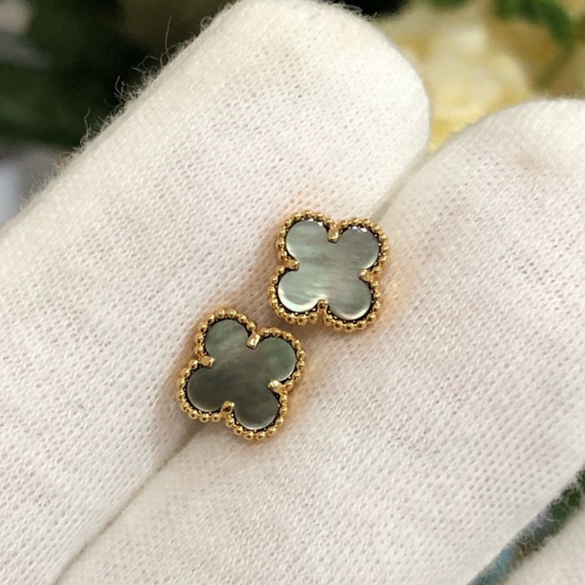 Mysitc CLOVER MINI GOLD EARRINGS