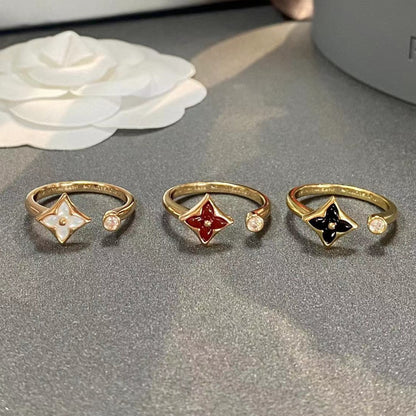 Mysitc STAR 1 DIAMOND OPEN RING