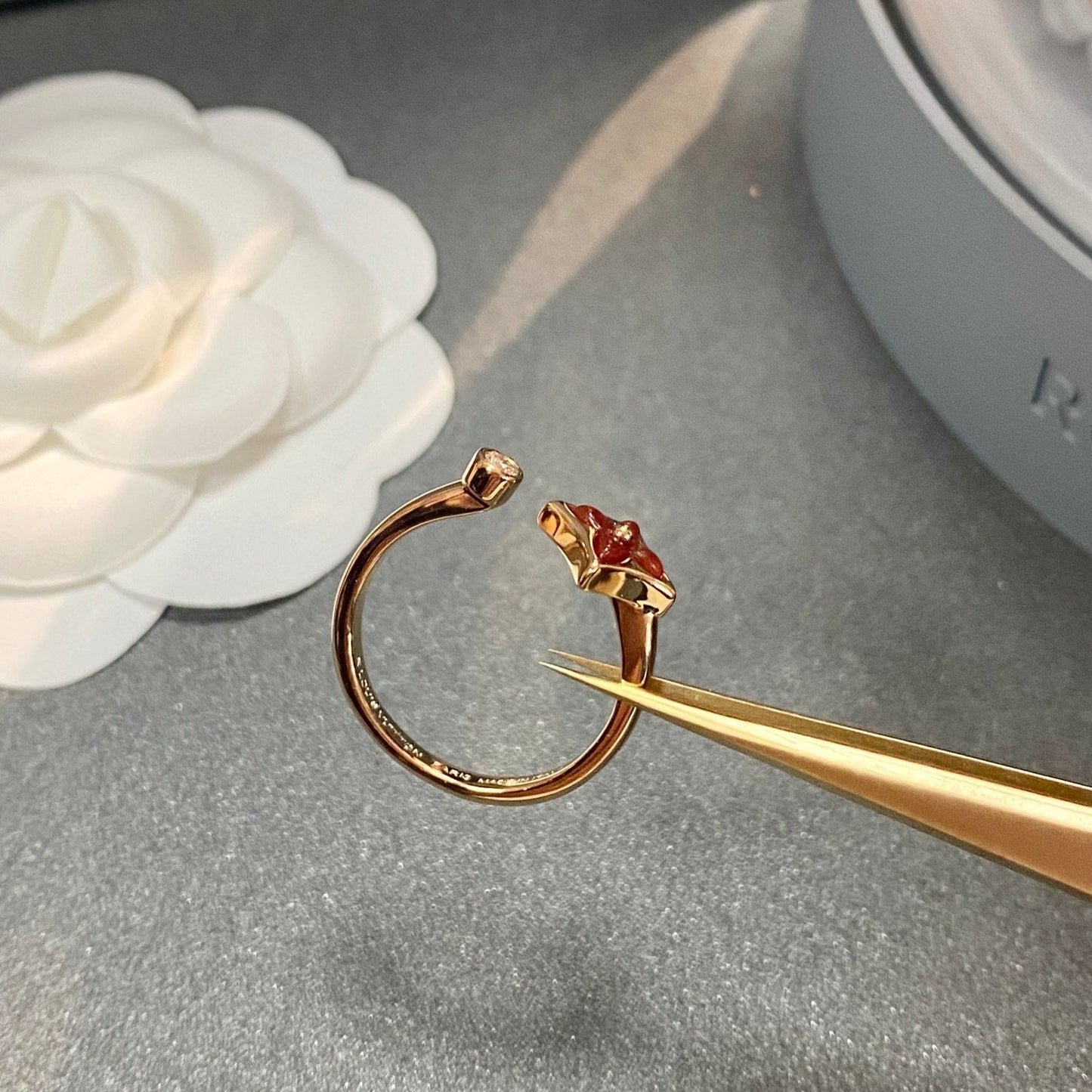 Mysitc STAR 1 DIAMOND OPEN RING