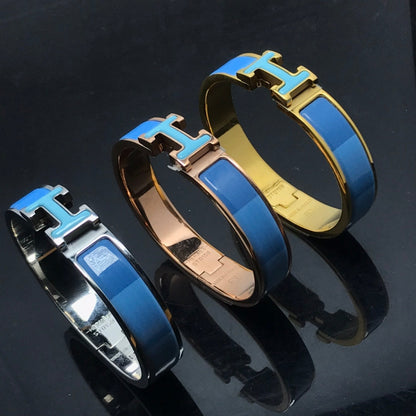 Mysitc H BRACELET BLUE RAINBOW CERAMIC