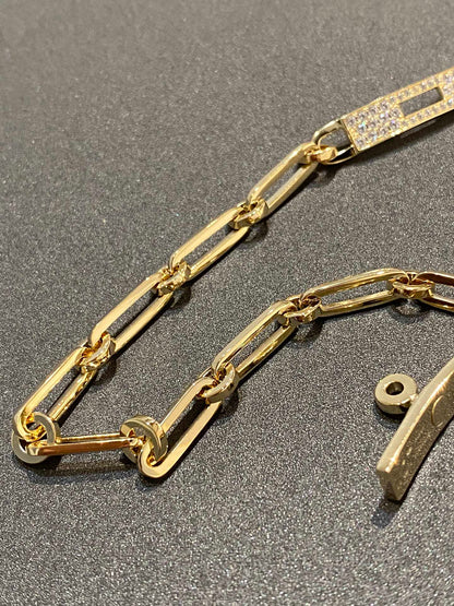 Mysitc CHAINE BRACELET SMALL MODEL DIAMOND