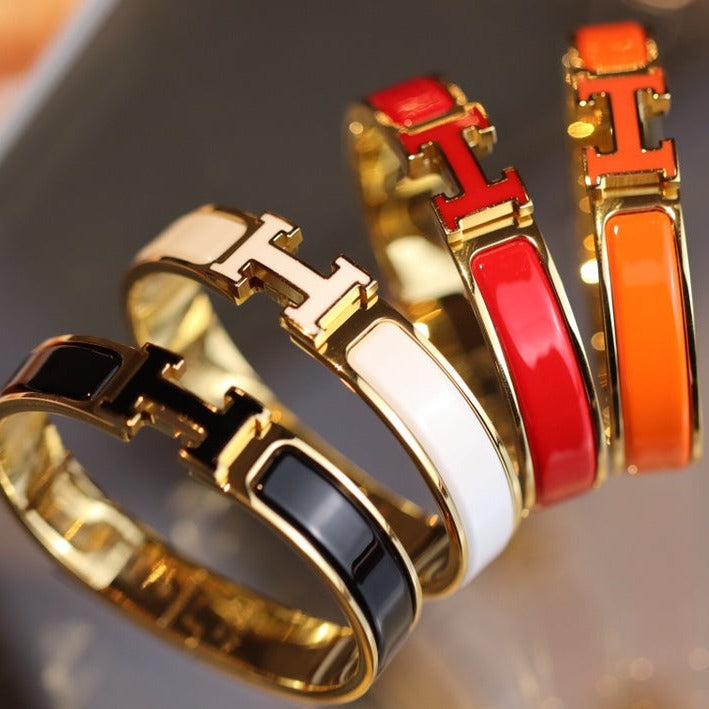 Mysitc H BRACELET 12MM GOLD