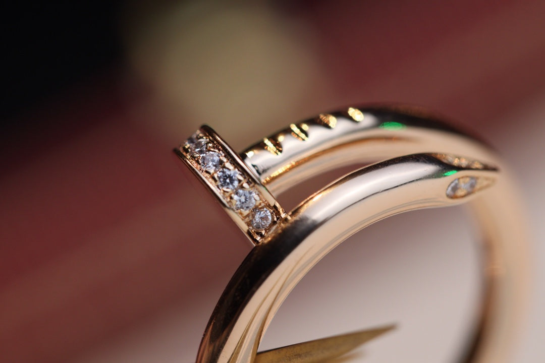 Mysitc JUSTE RING 2.65MM PINK GOLD DIAMOND