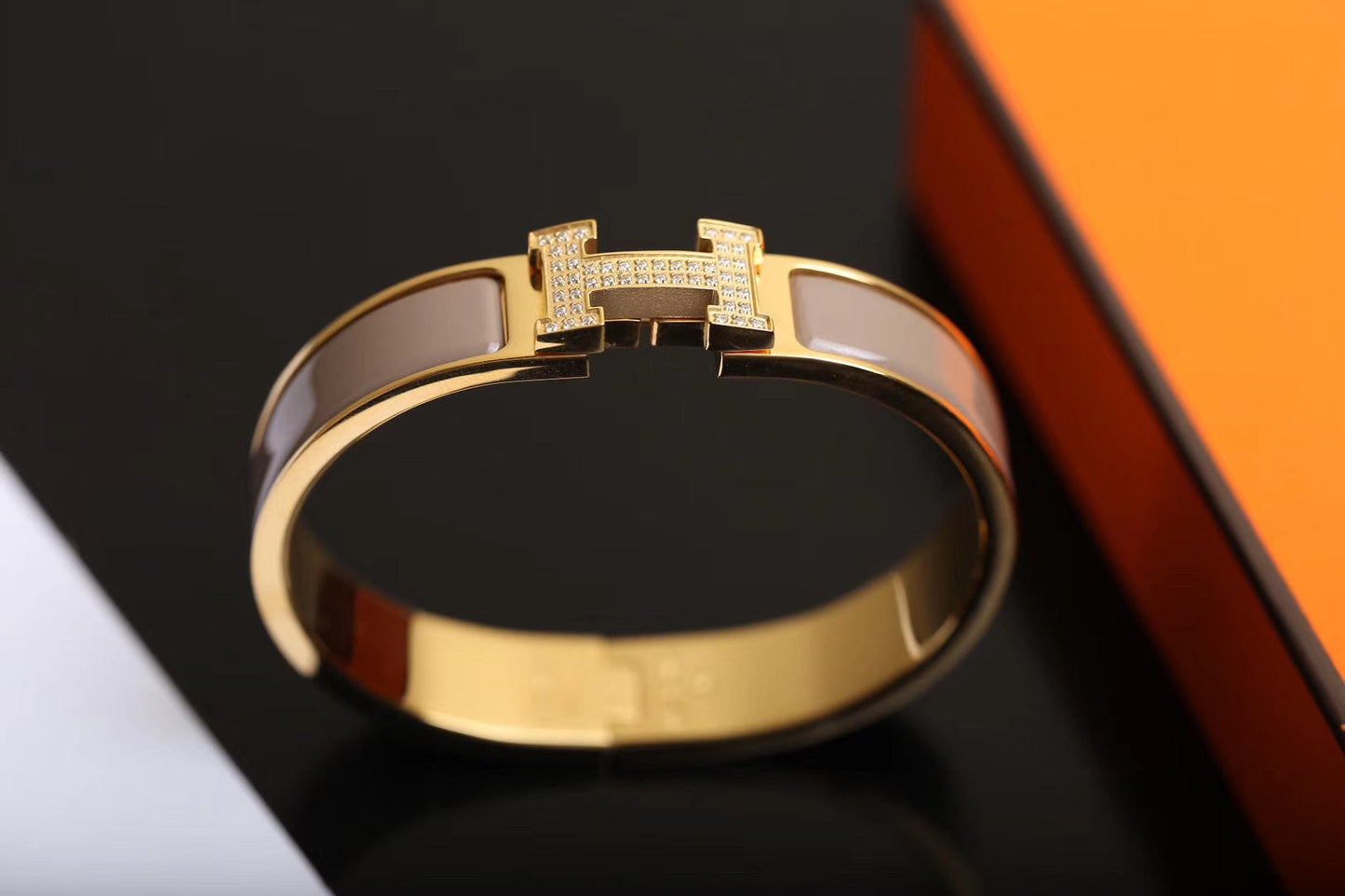 Mysitc H BRACELET GOLD DIAMOND