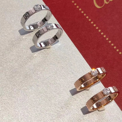 Mysitc LOVE RING 3.6MM 1 BIG DIAMOND