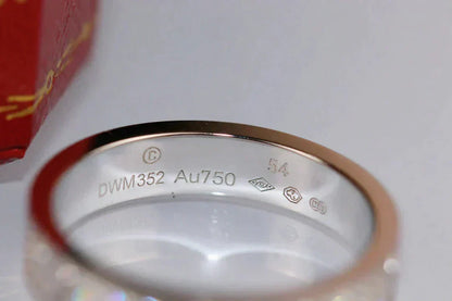 Mysitc LOVE RING 3.6MM DIAMOND PAVED