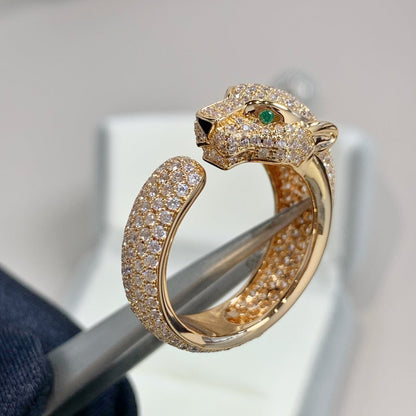 Mysitc PANTHERE PINK GOLD DIAMOND RING