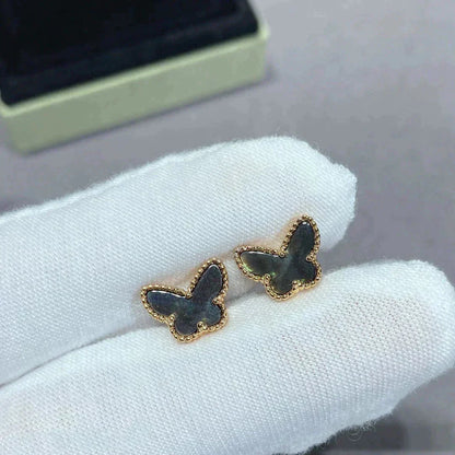 Mysitc BUTTERFLY DARK MOP  EARRINGS