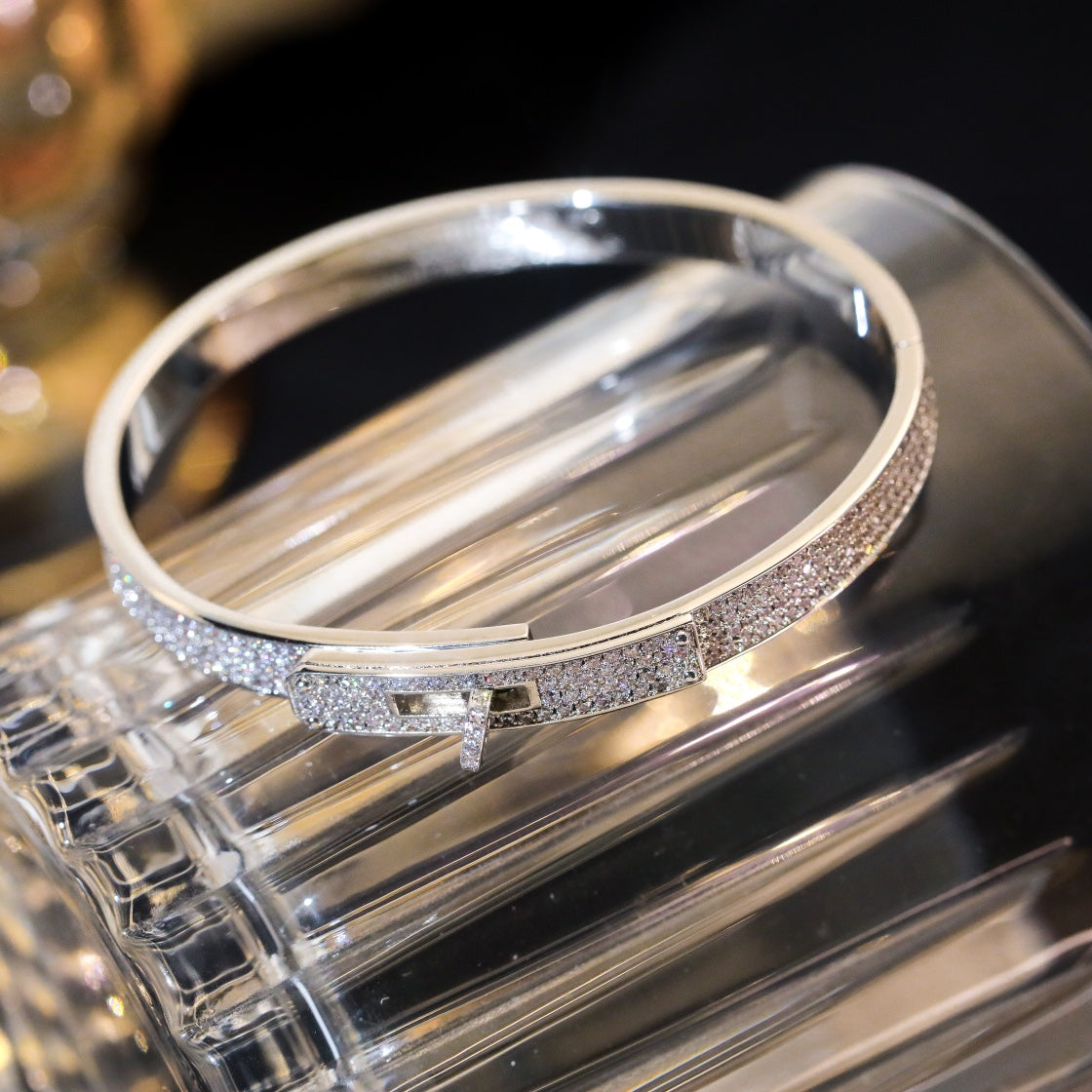 Mysitc KELLY BRACELET DIAMOND PAVED