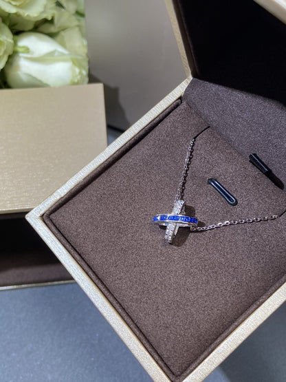 Mysitc LIENS DIAMOND SILVER NECKLACE