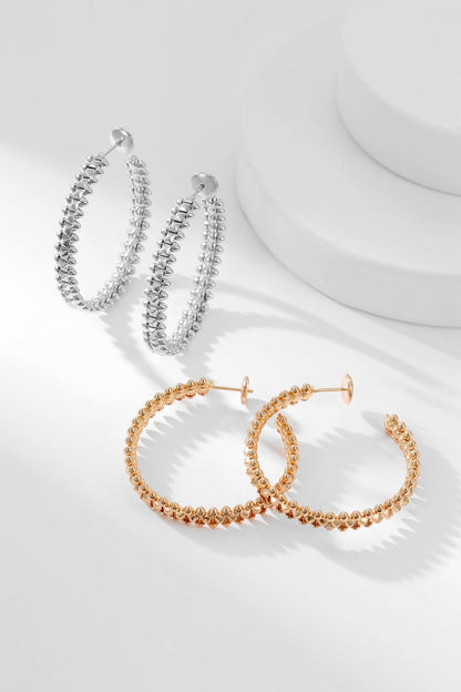Mysitc CLASH HOOP EARRINGS