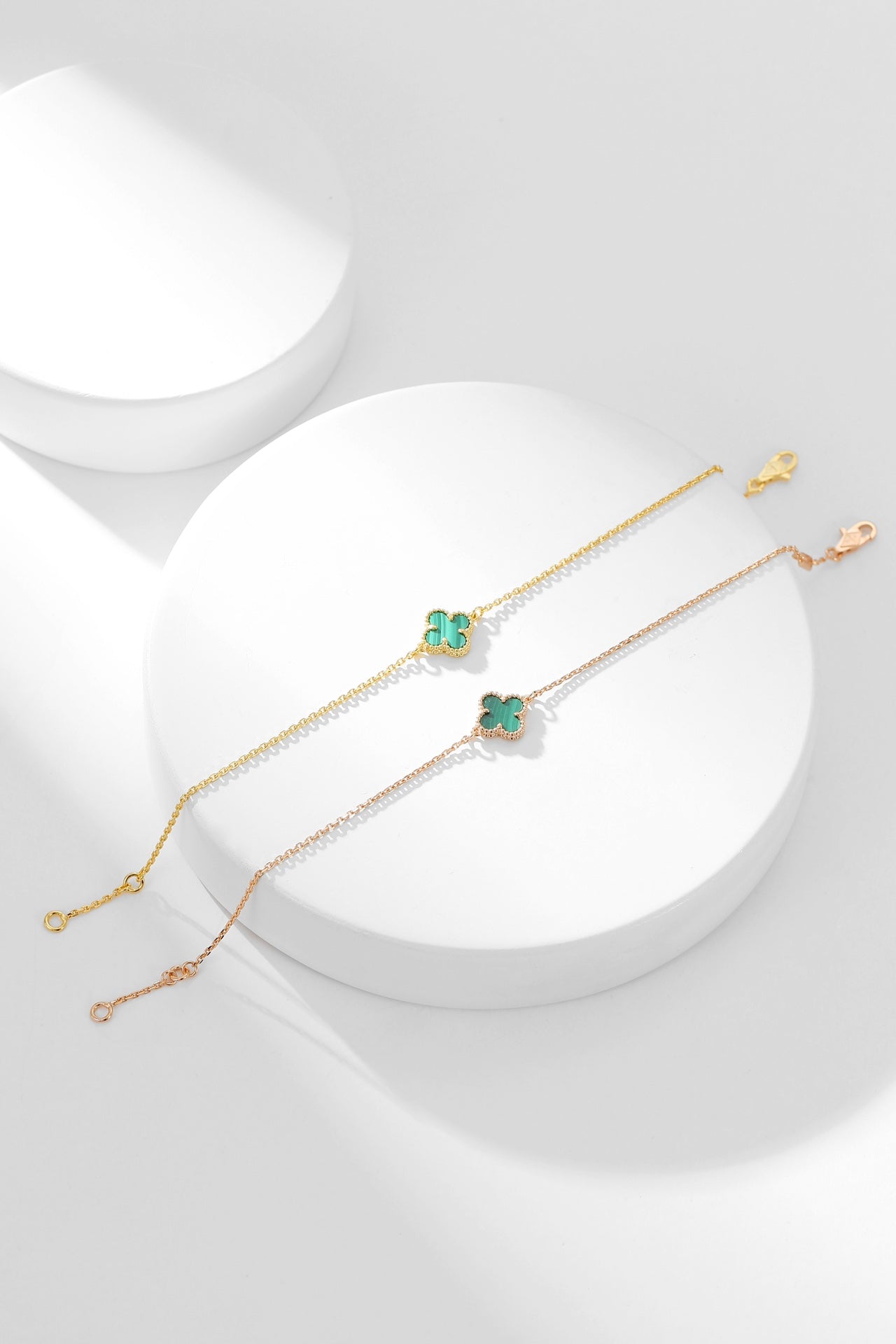 Mysitc CLOVER BRACELET MALACHITE 1 MOTIF