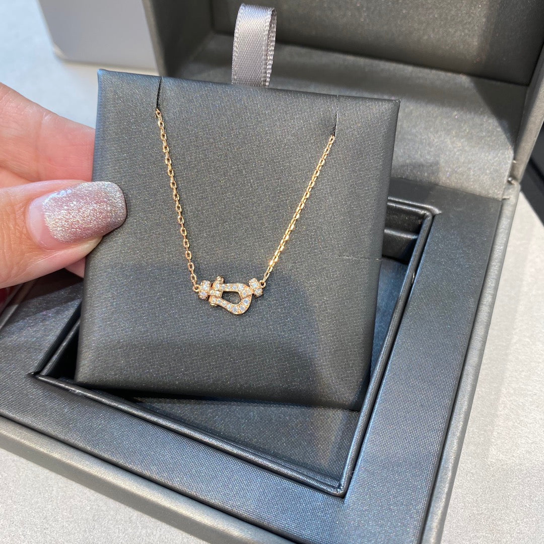 Mysitc FORCE 10 DIAMOND PINK GOLD NECKLACE MINI MODEL