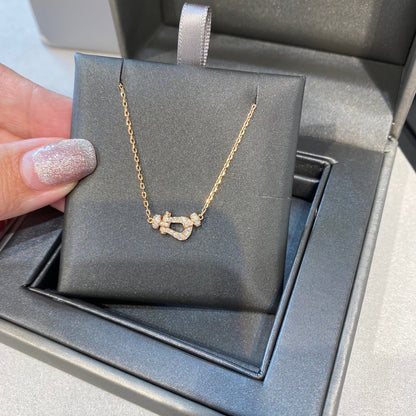 Mysitc FORCE 10 DIAMOND PINK GOLD NECKLACE MINI MODEL