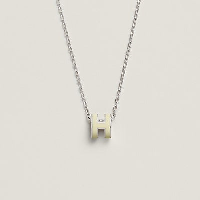Mysitc HM CLIC YELLOW ENAMEL GOLD NECKLACE