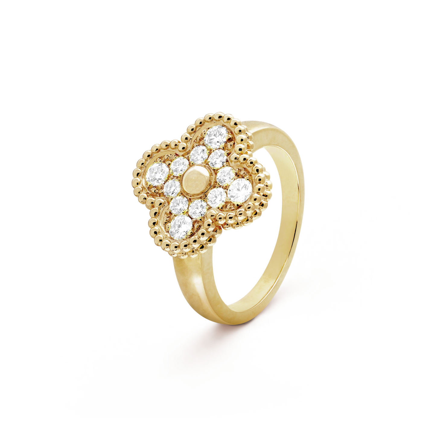 Mysitc CLOVER DIAMOND RING