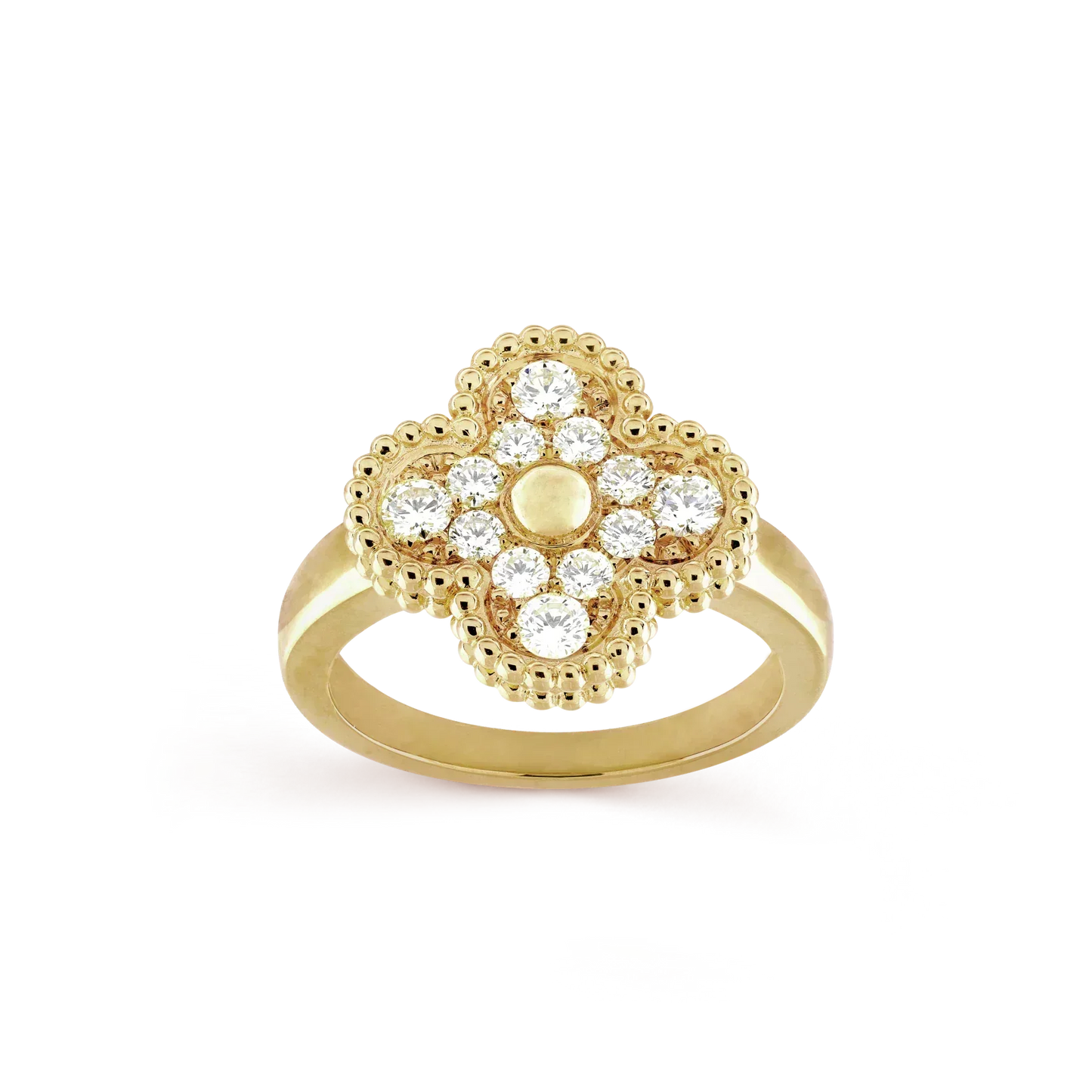 Mysitc CLOVER DIAMOND RING