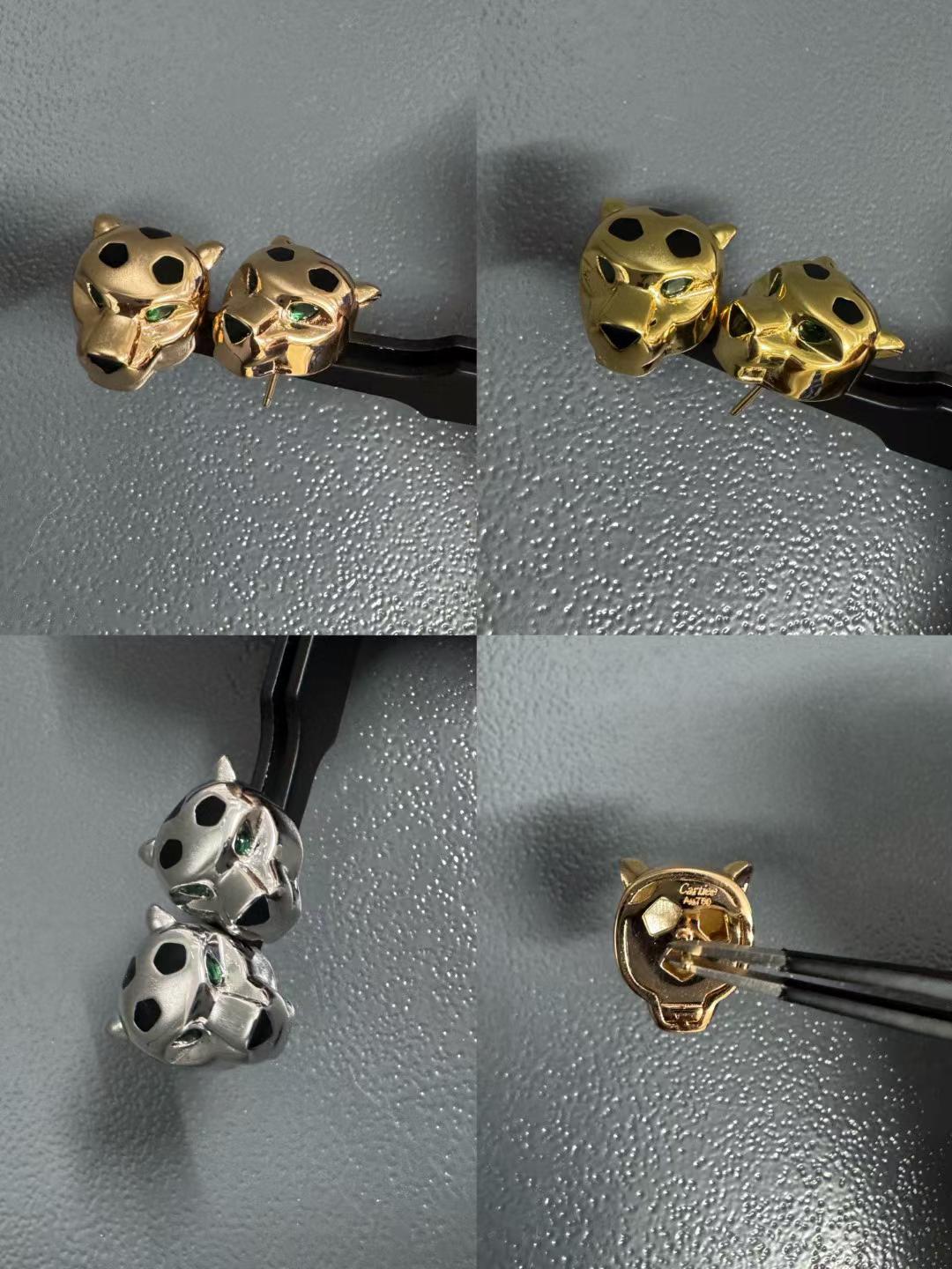 [Mysitc ] CHRRTAH-PRINT STUD EARRINGS, THREE COLORS