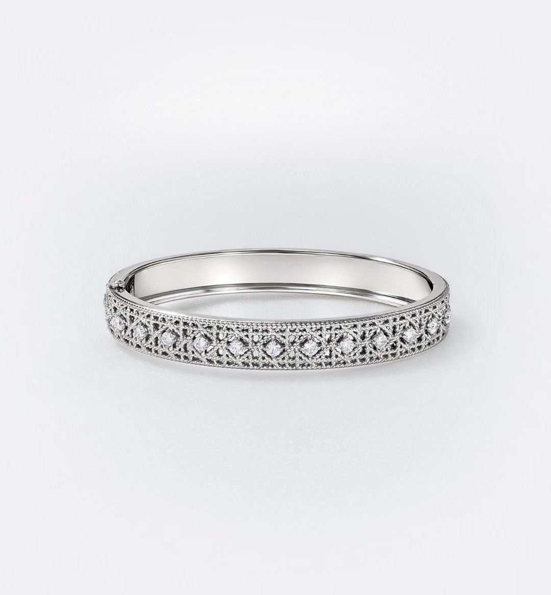 [Mysitc ] 2026 WOVEN-PATTERN BRACELET SET WITH FULL DIAMOND INLAY THREE-COLORS