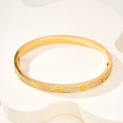 Mysitc LOVE BRACELET 4.8MM DIAMOND-PAVED