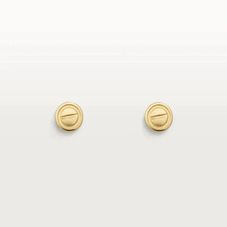 Mysitc LOVE EARRINGS GOLD 10MM