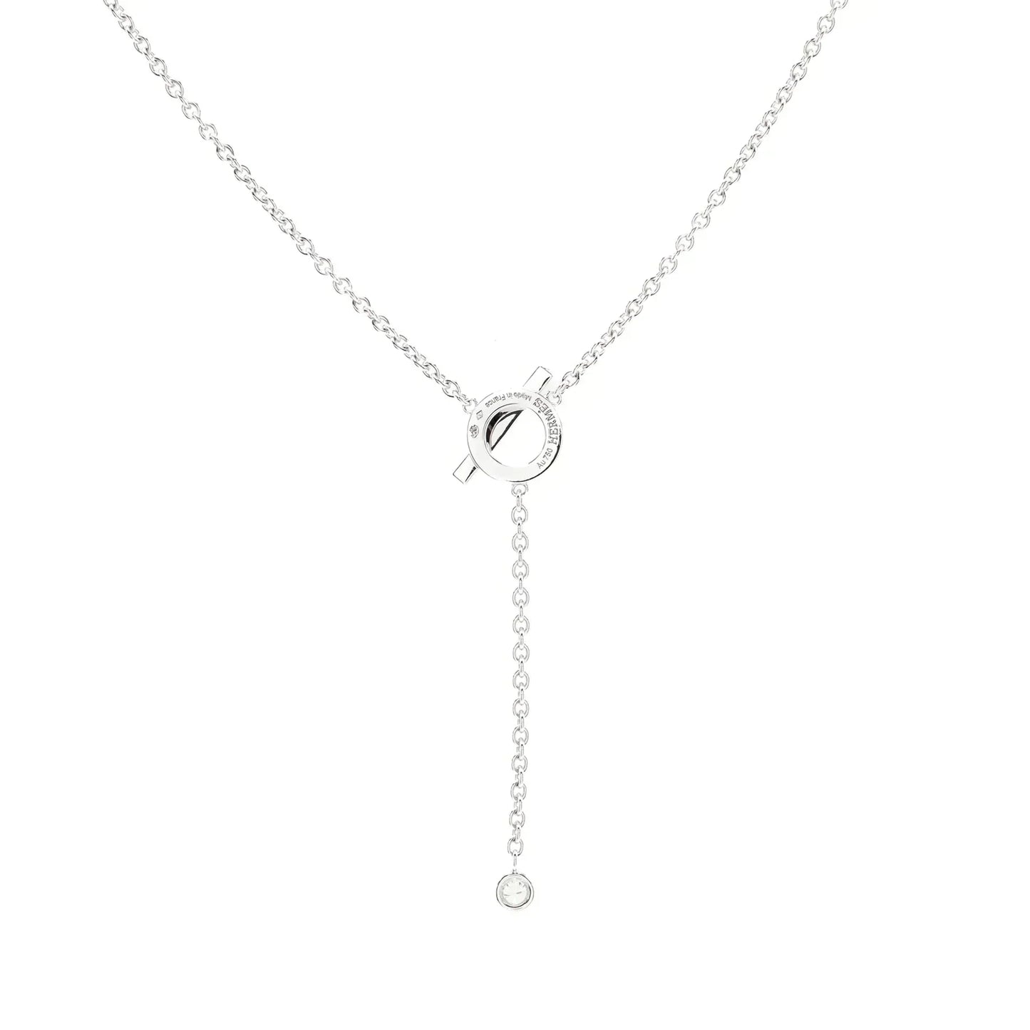 Mysitc FINESSE SILVER DIAMOND NECKLACE
