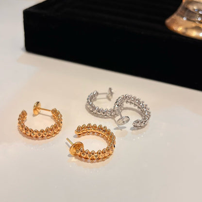 Mysitc CLASH SMALL HOOP EARRINGS