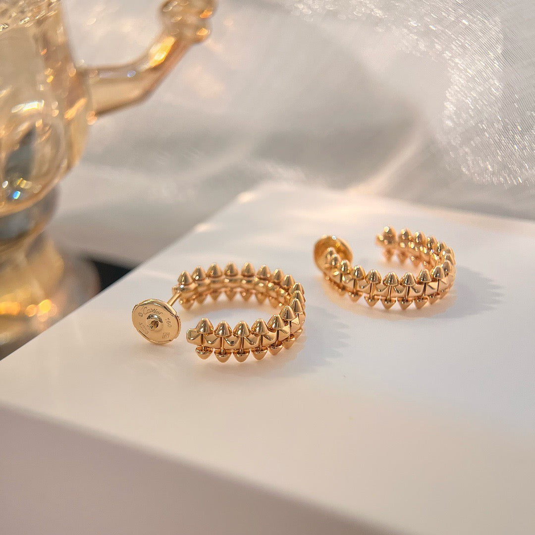 Mysitc CLASH SMALL HOOP EARRINGS