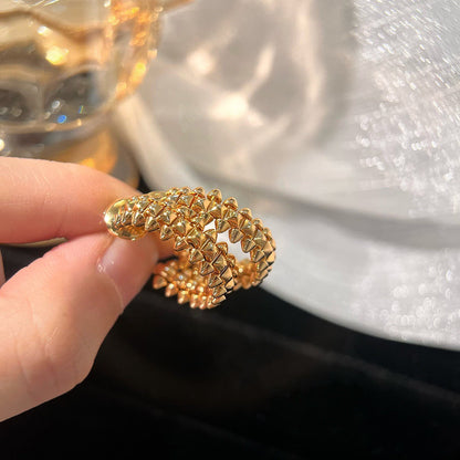 Mysitc CLASH SMALL HOOP EARRINGS