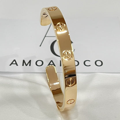Mysitc LOVE BRACELET 6.1MM OPEN CUFF