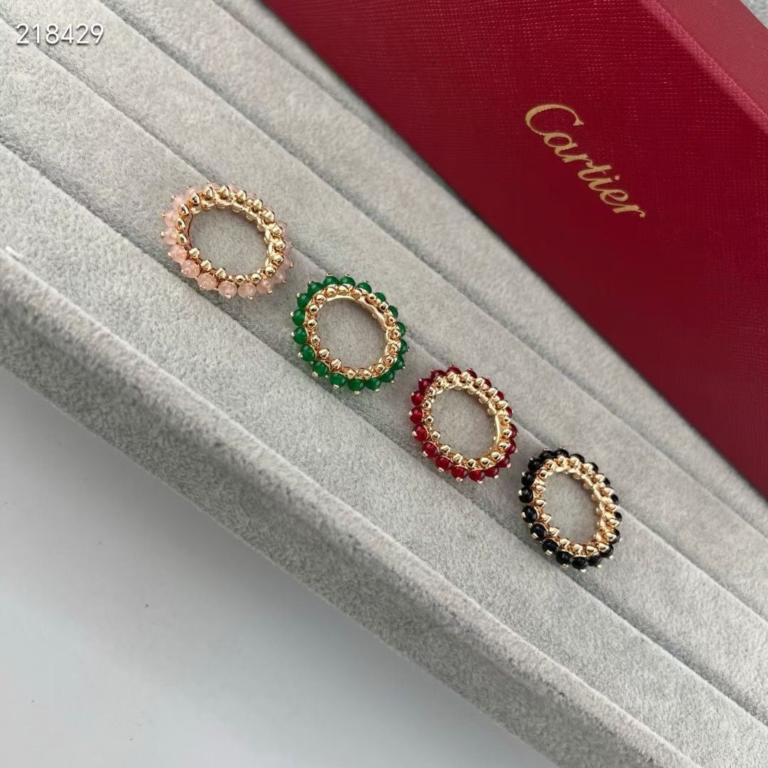 [Mysitc ] CLASH NEW COLORED GEMSTONE RING