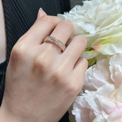 Mysitc KELLY PINK GOLD DIAMOND RING