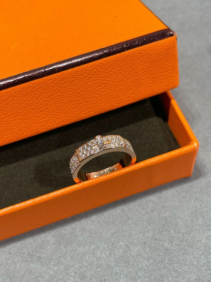 Mysitc KELLY PINK GOLD DIAMOND RING