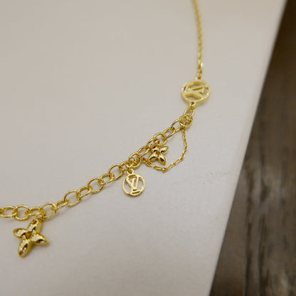 Mysitc BLOOMING SUPPLE NECKLACE BRASS