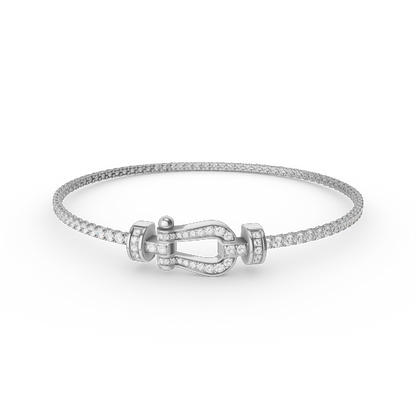 Mysitc FORCE  HORSESHOE  DIAMOND TENNIS BRACELET