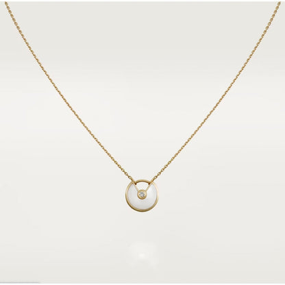 Mysitc AMULETTE ROSE GOLD MOP NECKLACE