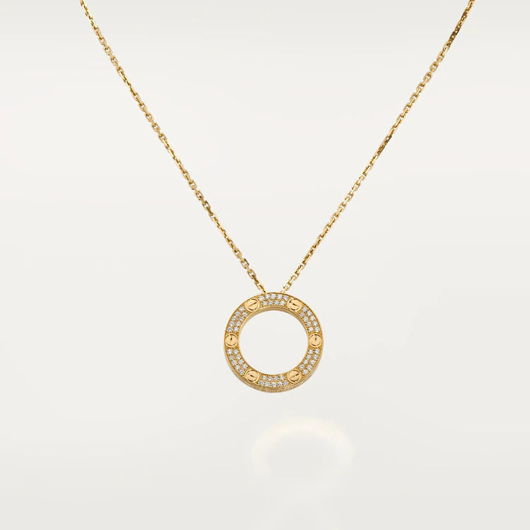Mysitc LOVE NECKLACE ADJUSTABLE ROSE GOLD