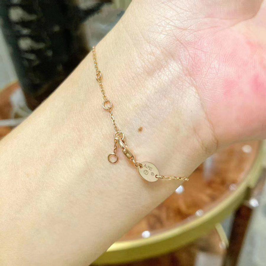 Mysitc JEUX DE BRACELET MOP PINK GOLD DIAMONDS