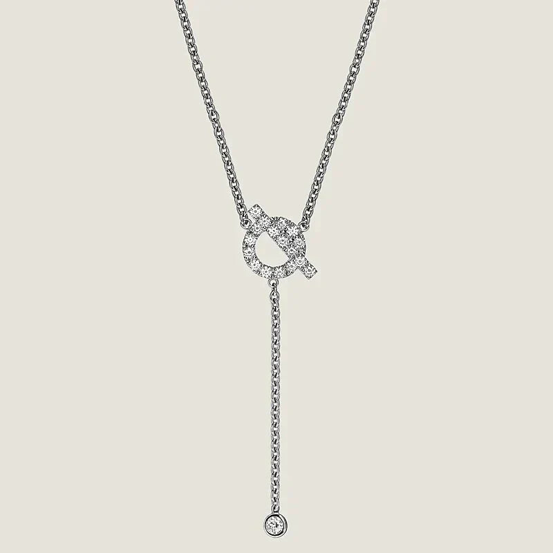 Mysitc FINESSE SILVER DIAMOND NECKLACE