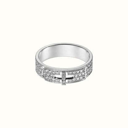 Mysitc KELLY SILVER DIAMOND RING