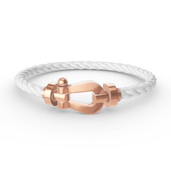 MYSTIC FORCE ラージ ホースシュー ダイヤモンドなし ブレスレット ローズゴールド