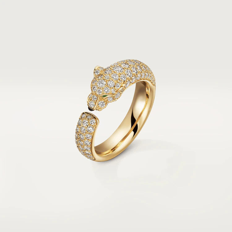 Mysitc PANTHERE PINK GOLD DIAMOND RING