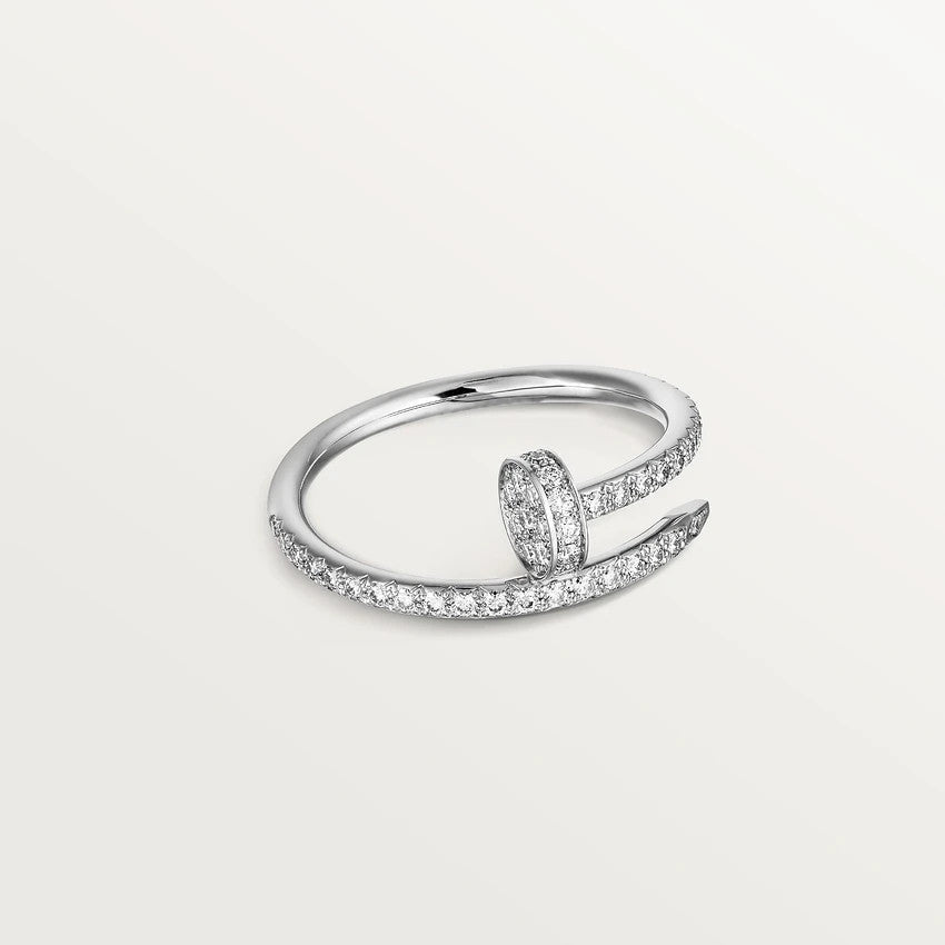 Mysitc JUSTE RING 1.8MM SILVER DIAMONDS