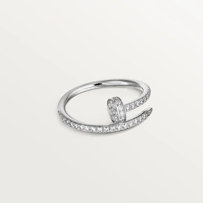 Mysitc JUSTE RING 1.8MM SILVER DIAMONDS